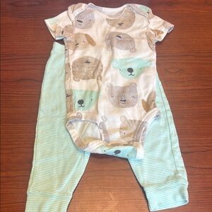 Carters One Piece Bodysuit with matching pants